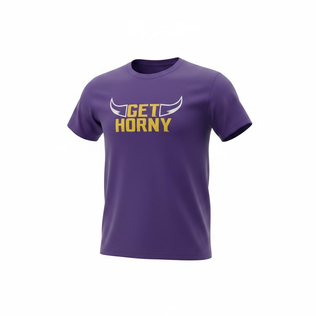 Purple Crewneck Tee