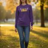 Women's Fan Favorite Long Sleeve Purple Tee
