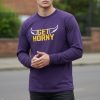 Fan Favorite Long Sleeve Purple Tee