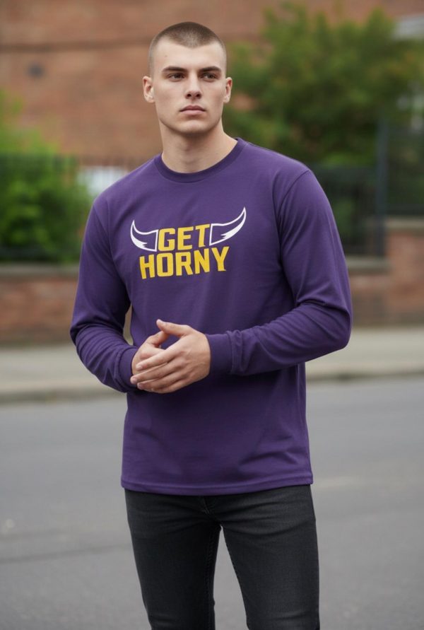Fan Favorite Long Sleeve Purple Tee