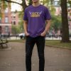Purple Crewneck Tee