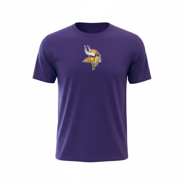 Purple Vikings Crest Tee